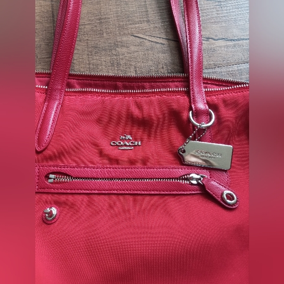 Coach Bag, 16" W. 11 1/4" Tall - Picture 1 of 8
